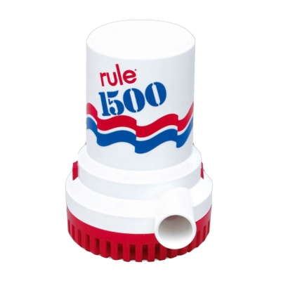 Bomba de Achique No Automática Rule 1500 GPH - 24v